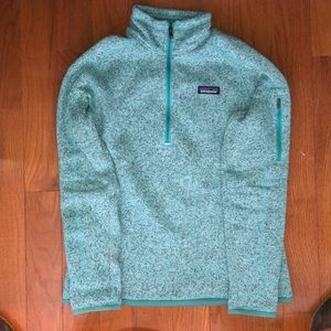 Patagonia Better Sweater 1/4 zip Green M